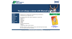 Desktop Screenshot of bhansali.net