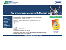 Tablet Screenshot of bhansali.net
