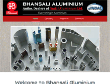 Tablet Screenshot of bhansali.com
